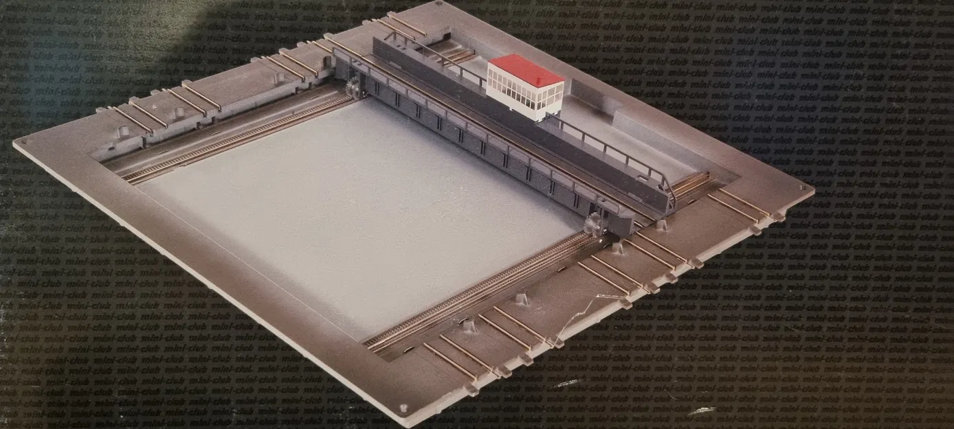 Lokschuppen cho Schiebebühne – Spur Z (1:220) - Image 14