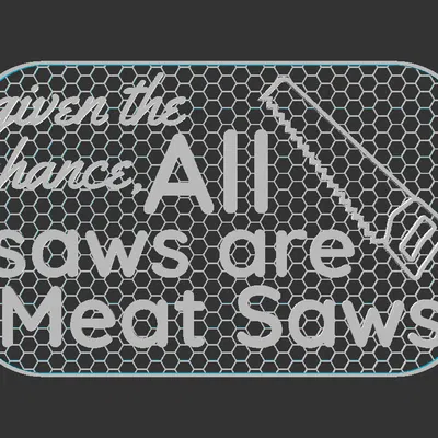 Biển “Meat Saws”