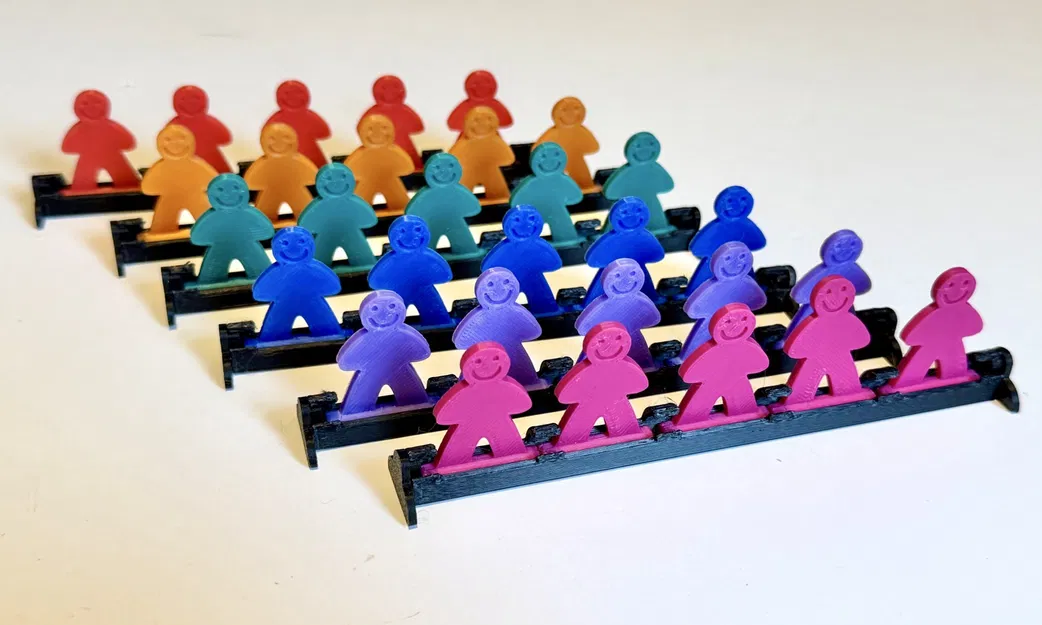 Meeple 5 Alive (kèm hộp lưu trữ) - 5 Alive Meeple - inc. Storage Box - Image 1