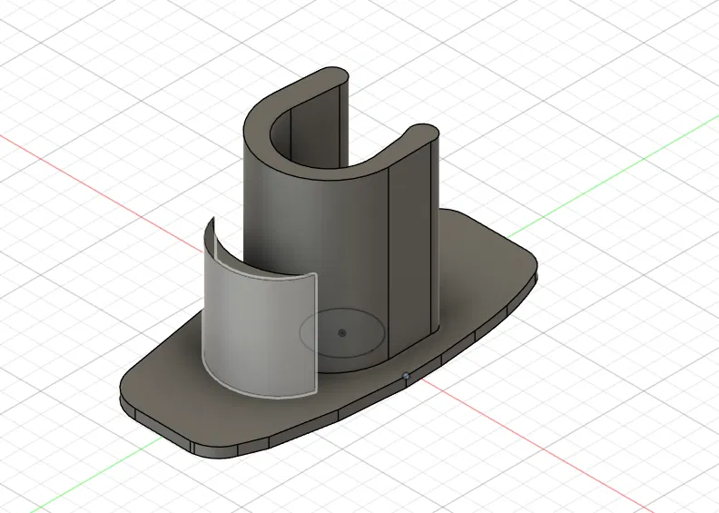 Nút bịt bên hông cho thanh nặng rèm cuốn - Image 1