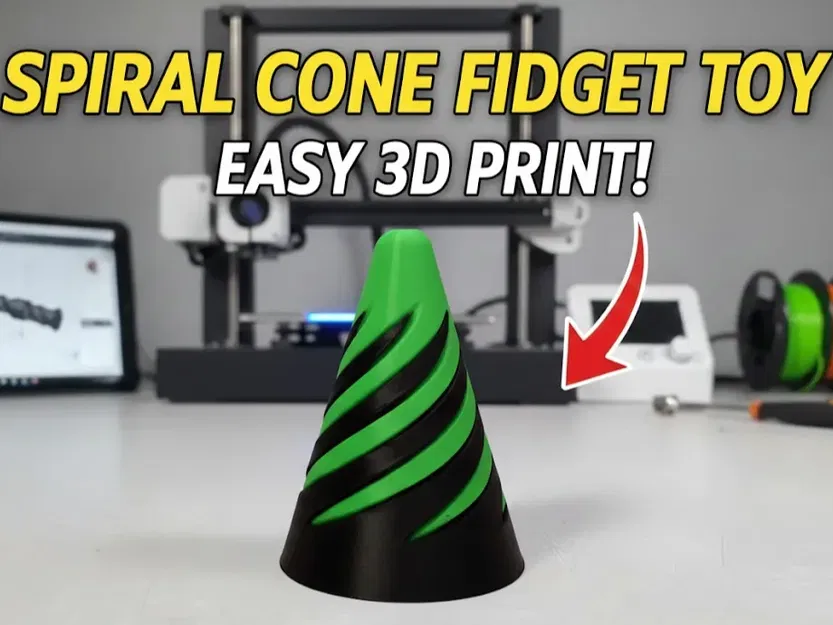 Fidget Xoắn Vô Tận – Xoay Đa Màu Cực Đã - Image 1