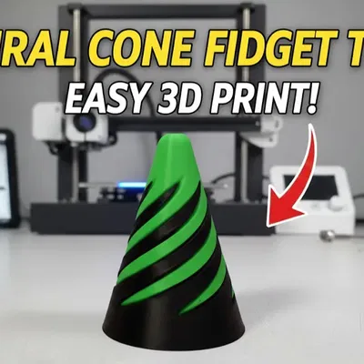 Fidget Xoắn Vô Tận – Xoay Đa Màu Cực Đã