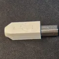 Vỏ USB-B (USB-B housing) in 3D - Thumbnail 1