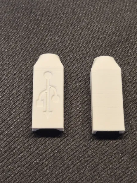 Vỏ USB-B (USB-B housing) in 3D - Image 2
