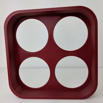 Bộ Chén Đựng Token Xếp Chồng Kèm Khay Ổn Định