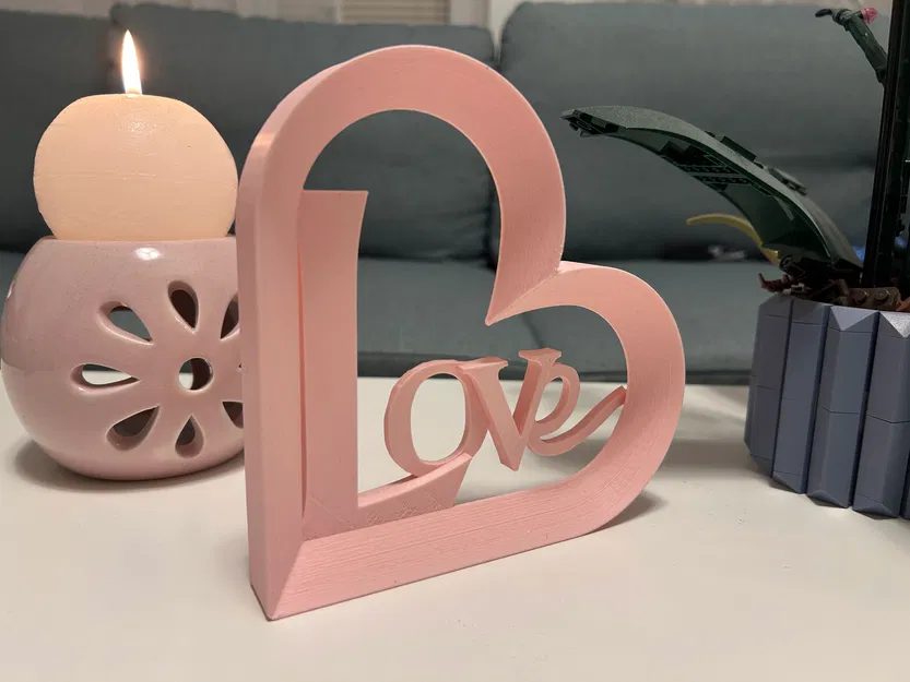 Eternal Heart LOVE - Decor Valentine - Image 1