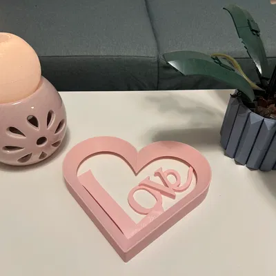 Eternal Heart LOVE - Decor Valentine