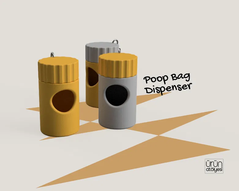 Hộp Đựng Túi Nhặt Phân (Poop Bag Dispenser) - 3D Print Model - Image 1