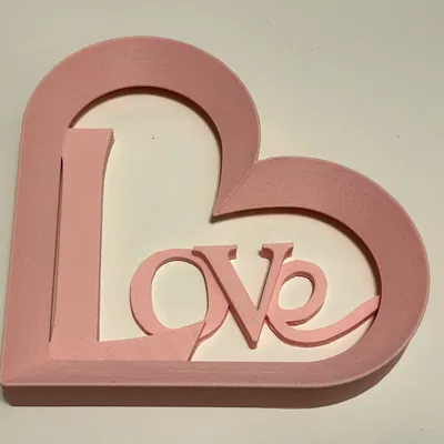 Eternal Heart LOVE - Decor Valentine