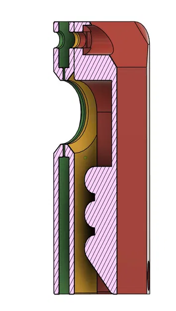Kabeldurchführung với Zugentlastung / Cable entry với strain relief - Image 4