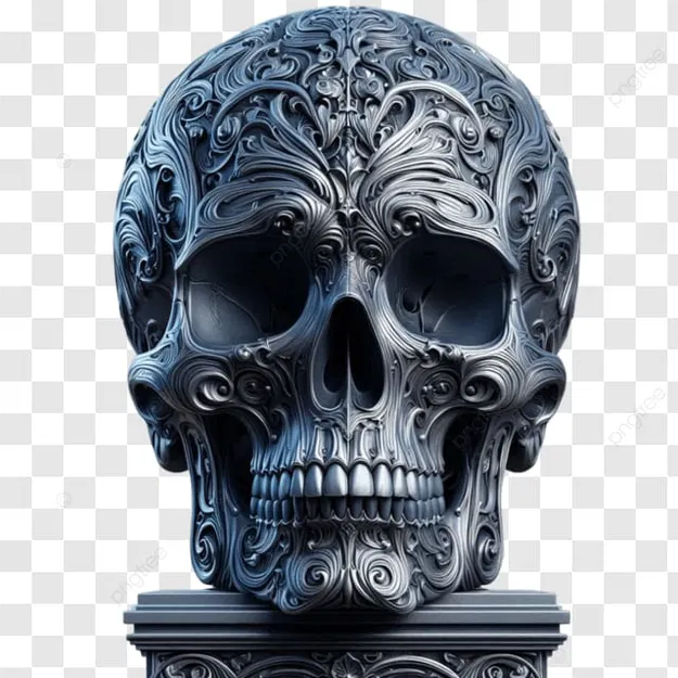 Hộp sọ (Skull) có texture - Image 1