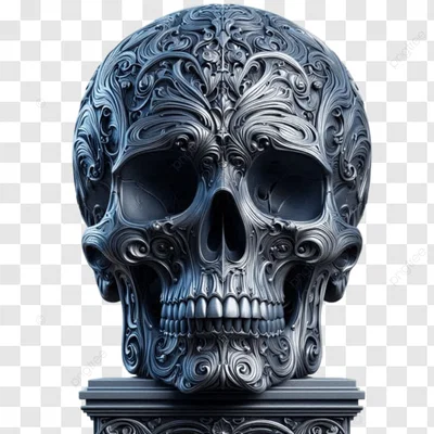 Hộp sọ (Skull) có texture
