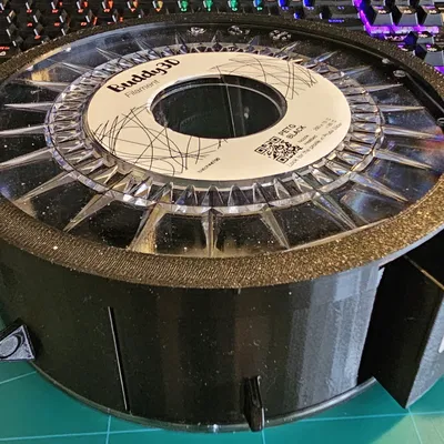 Khay organizer xếp chồng có ngăn kéo từ cuộn spool 1kg rỗng