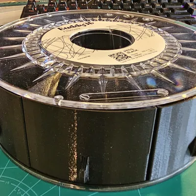 Khay organizer xếp chồng có ngăn kéo từ cuộn spool 1kg rỗng