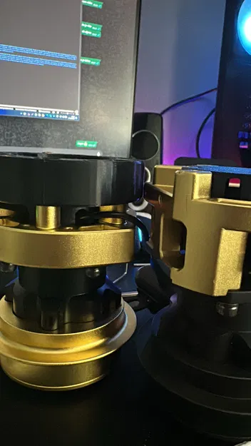 Bộ chuyển vô lăng simracing từ 6x70mm sang 6x74mm - Image 1