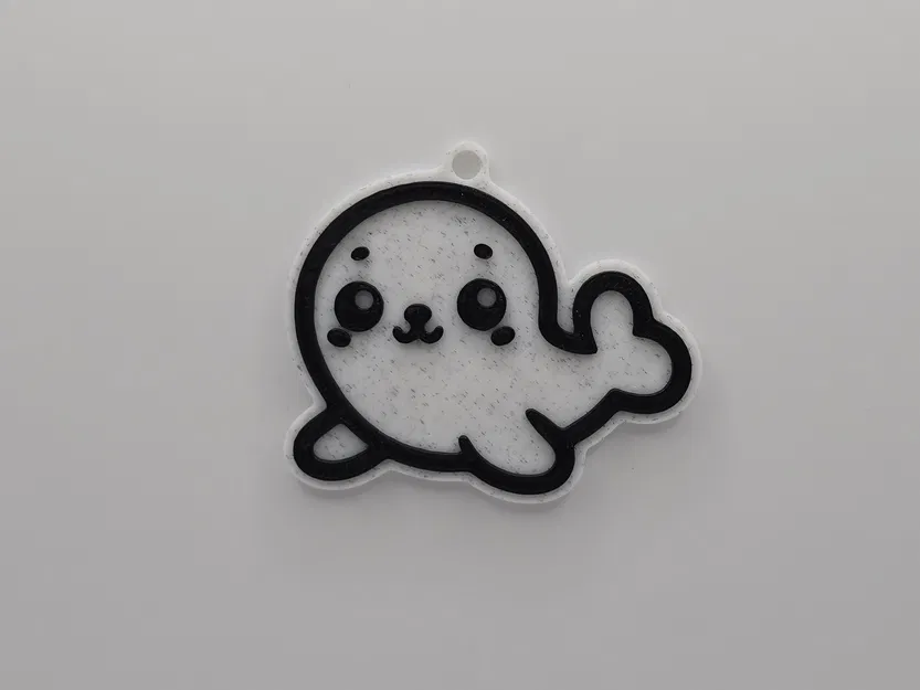 Móc Khóa Hải Cẩu Dễ Thương (Cute Seal Keychain) - Image 1