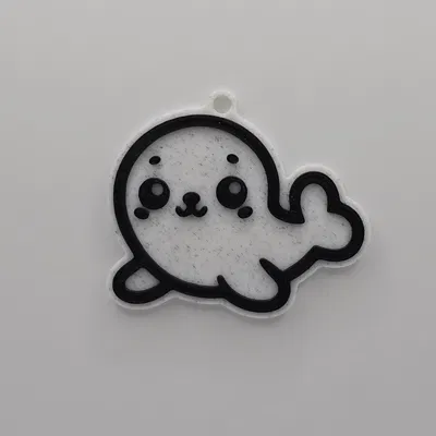 Móc Khóa Hải Cẩu Dễ Thương (Cute Seal Keychain)
