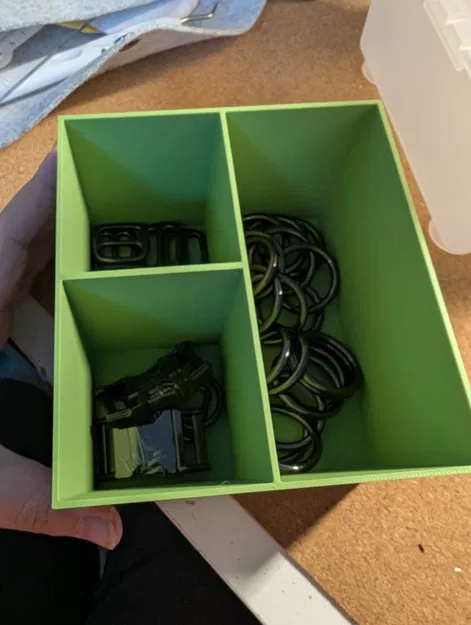 Vách ngăn khay IKEA Trofast chia 3 phần (IKEA Trofast Insert Divider 3 Parts) - Image 2