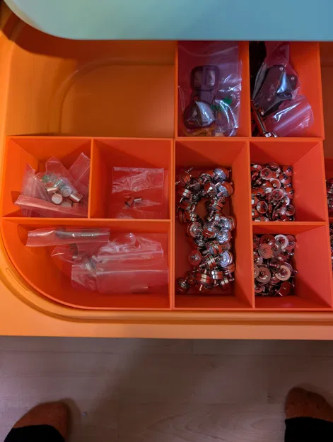 Vách ngăn khay IKEA Trofast chia 3 phần (IKEA Trofast Insert Divider 3 Parts) - Image 4