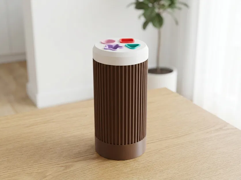 Ống Trụ Phân Loại Hình Khối Vui Nhộn Cho Bé - Image 1