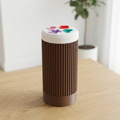 Ống Trụ Phân Loại Hình Khối Vui Nhộn Cho Bé