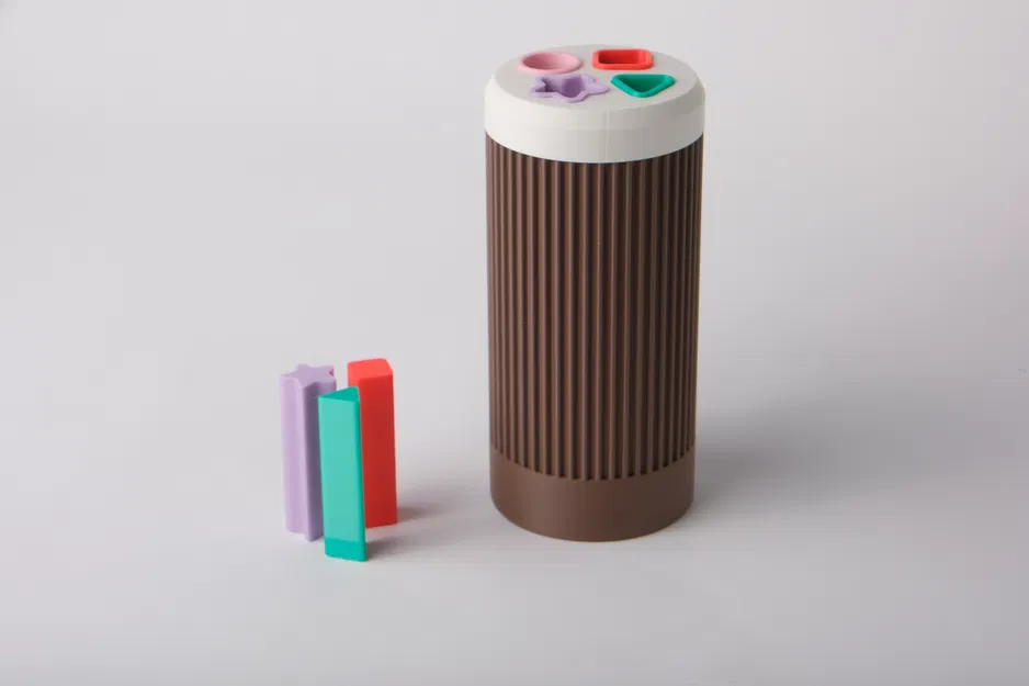 Ống Trụ Phân Loại Hình Khối Vui Nhộn Cho Bé - Image 3