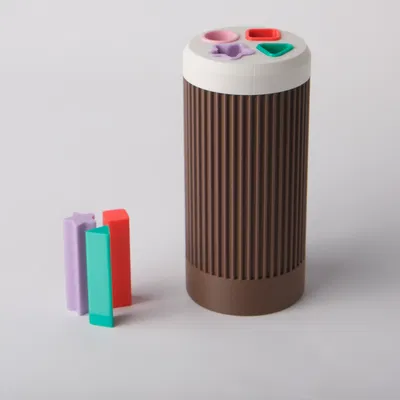 Ống Trụ Phân Loại Hình Khối Vui Nhộn Cho Bé