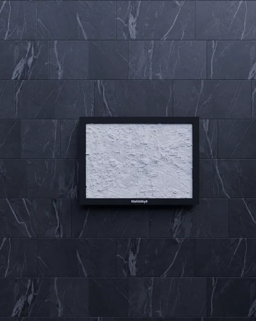 Nishitōkyō, Japan - 3D Miniature | Mô hình thu nhỏ địa hình in 3D - Image 5