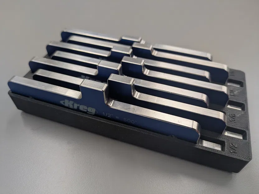 Kreg Router Table Setup Bars Gridfinity – Khay Gridfinity cho PRS3400 - Image 1