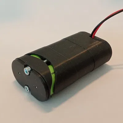 Hộp pin 18650 2S vừa khít cho WPL C14/C24