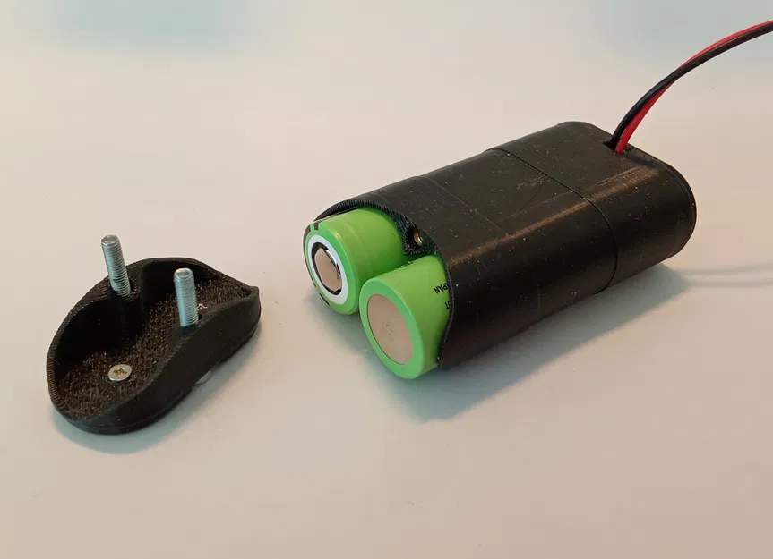 Hộp pin 18650 2S vừa khít cho WPL C14/C24 - Image 2