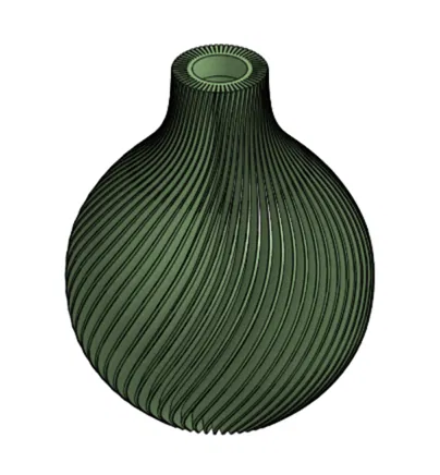 Bình hoa xoắn ốc (Spiral Vase) - Image 4