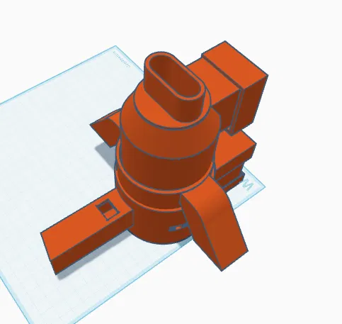 Máy hút bụi Tumor (cần dán vào motor 3V-5V!) - Image 1
