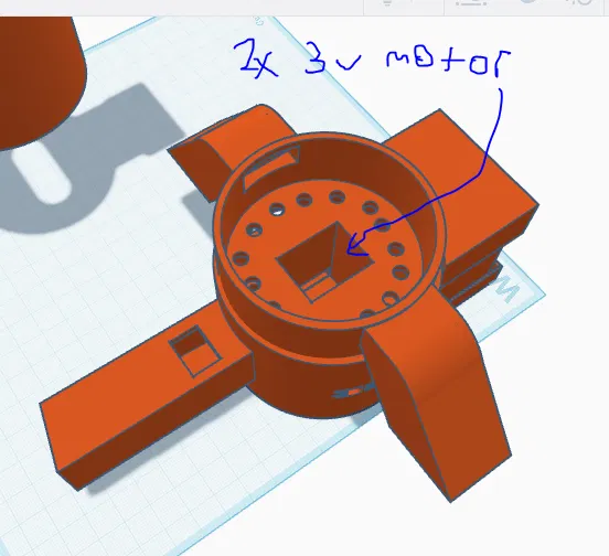 Máy hút bụi Tumor (cần dán vào motor 3V-5V!) - Image 2