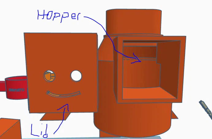 Máy hút bụi Tumor (cần dán vào motor 3V-5V!) - Image 5