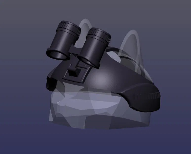 Mũ tactical cho mèo (kèm kính nhìn đêm và stand) - Image 2