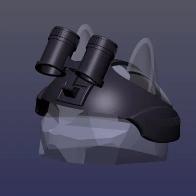 Mũ tactical cho mèo (kèm kính nhìn đêm và stand)