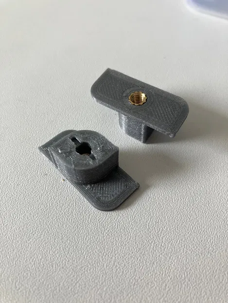 Giá đỡ gắn acoustic panel cho threaded heat insert M4x6x6 (adjustable) - Image 1