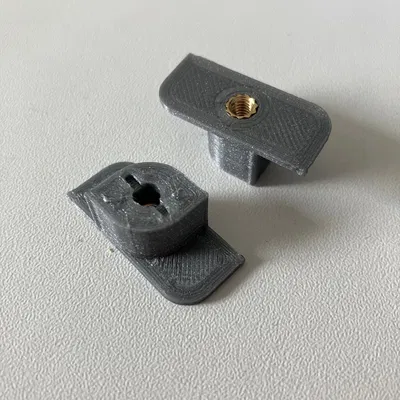 Giá đỡ gắn acoustic panel cho threaded heat insert M4x6x6 (adjustable)