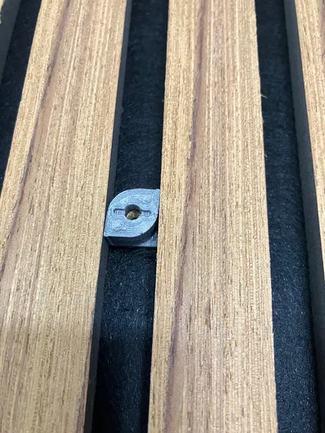 Giá đỡ gắn acoustic panel cho threaded heat insert M4x6x6 (adjustable) - Image 3