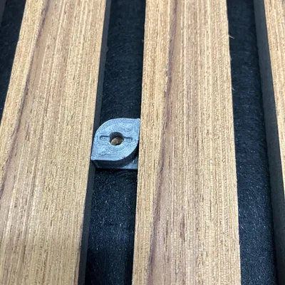 Giá đỡ gắn acoustic panel cho threaded heat insert M4x6x6 (adjustable)