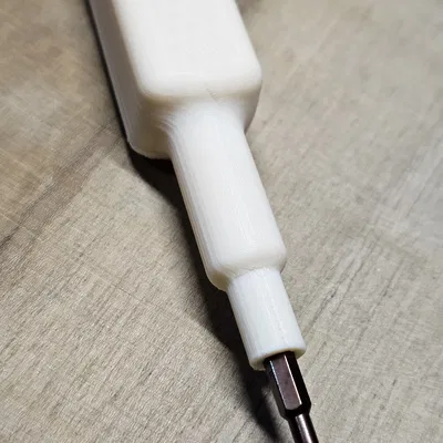 Cán tua vít chính xác (dùng bit 4mm) - Có nam châm