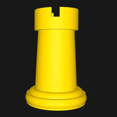 Torre de Ajedrez Staunton Paramétrica – Xe cờ vua Staunton tham số