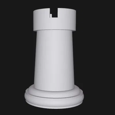 Torre de Ajedrez Staunton Paramétrica – Xe cờ vua Staunton tham số