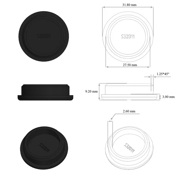 Nắp chụp cần gạt mưa Changan Deepal S07 (Wiper Arm Caps) - Image 2