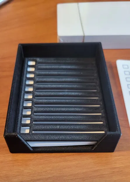 Template danh sách & khay giữ bài tây trắng (Playing Card List Template and holcer) - Image 3