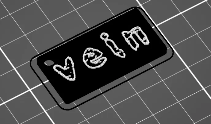 Móc khóa Vein.fm phiên bản tốt hơn - Image 1