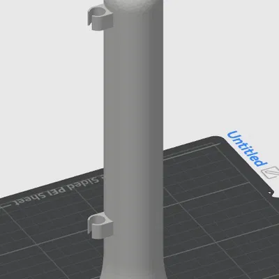 Alabama Umbrella Rig Long – Giá đỡ jig dài kèm kẹp gắn cần câu