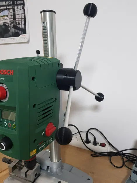 Tay gạt cấp phôi cho Bosch PBD 40 (Hebelkreuz) - Image 1