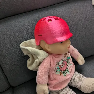 Nón bảo hiểm cho búp bê (Doll helmet)